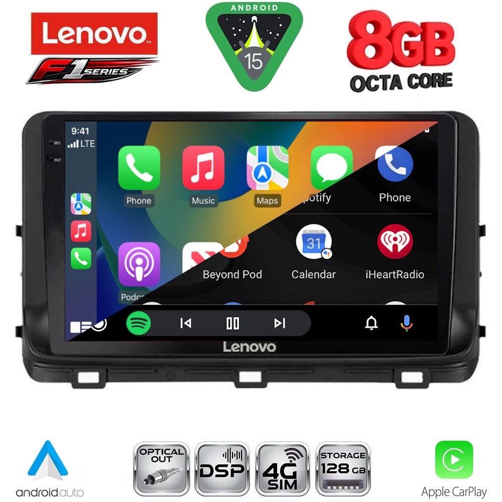 LENOVO SSR 10303_CPA (10inc) MULTIMEDIA TABLET for KIA CEED - XCEED mod. 2018-2022 LENOVO SSR 10303_CPA (10inc) MULTIMEDIA TABLET for KIA CEED - XCEED mod. 2018-2022