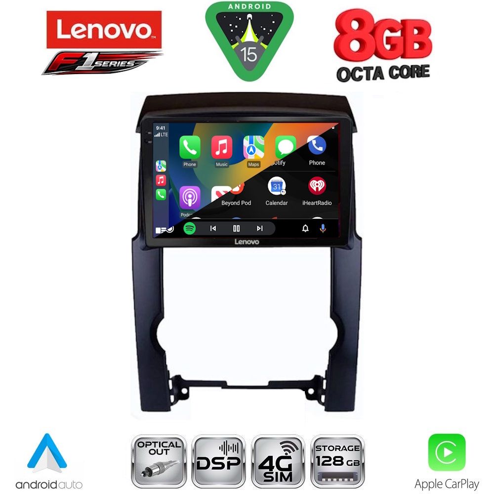 LENOVO SSR 10318_CPA (10inc) MULTIMEDIA TABLET for KIA SORENTO mod. 2009-2014 LENOVO SSR 10318_CPA (10inc) MULTIMEDIA TABLET for KIA SORENTO mod. 2009-2014