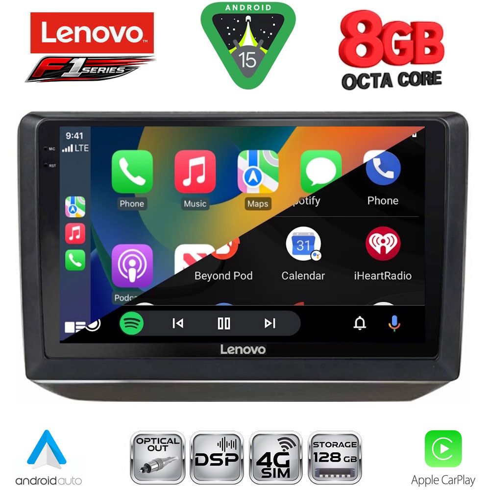 LENOVO SSR 10581_CPA (10inc) MULTIMEDIA TABLET for SKODA FABIA mod. 2008-2014 LENOVO SSR 10581_CPA (10inc) MULTIMEDIA TABLET for SKODA FABIA mod. 2008-2014