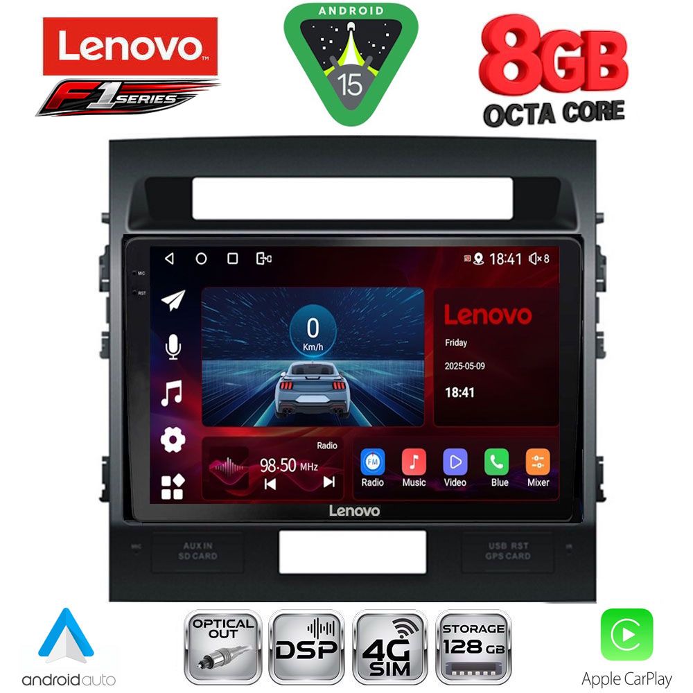 LENOVO SSR 10724_CPA (10inc) MULTIMEDIA TABLET for TOYOTA LAND CRUISER mod. 2008-2015 LENOVO SSR 10724_CPA (10inc) MULTIMEDIA TABLET for TOYOTA LAND CRUISER mod. 2008-2015
