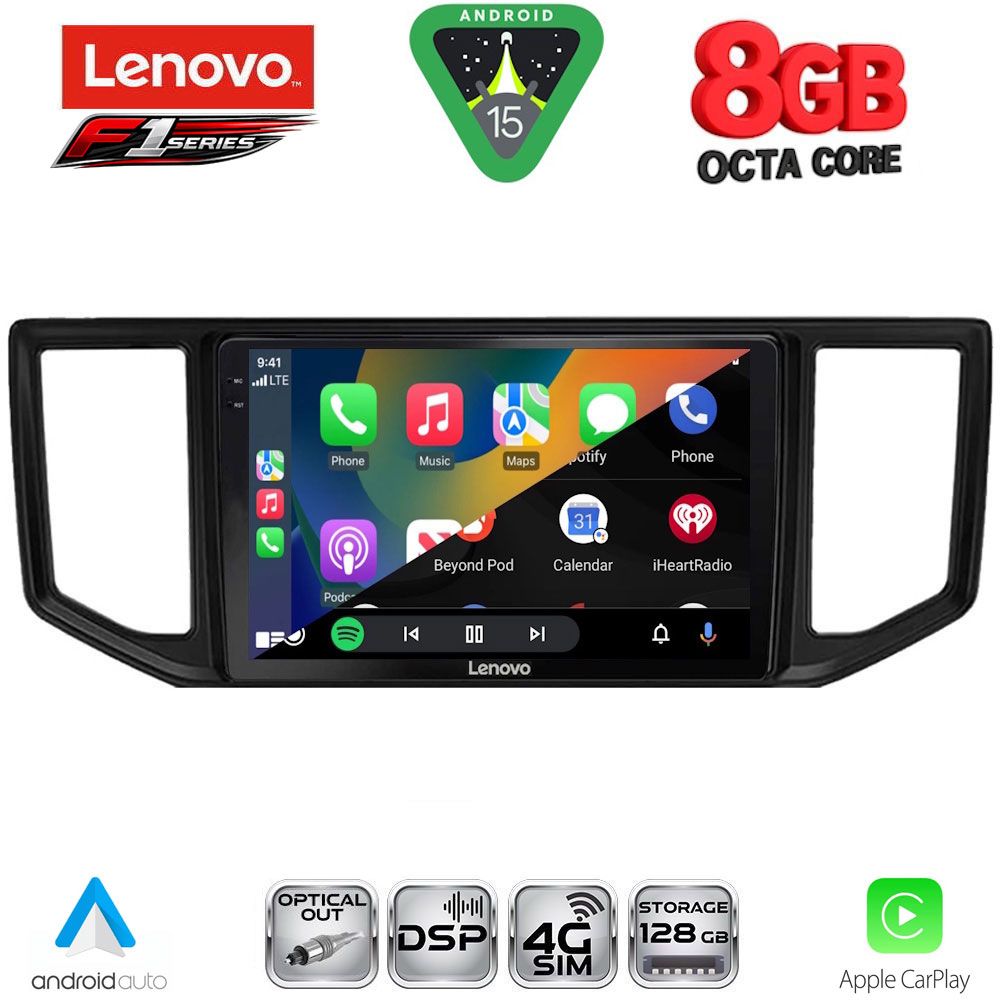 LENOVO SSR 10753_CPA (10inc) MULTIMEDIA TABLET for VW CRAFTER mod. 2017-2026 LENOVO SSR 10753_CPA (10inc) MULTIMEDIA TABLET for VW CRAFTER mod. 2017-2026