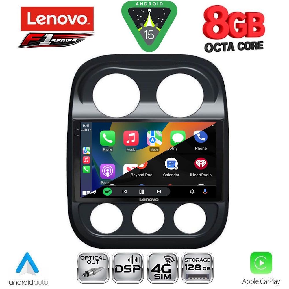 LENOVO SSR 10277_CPA (10inc) MULTIMEDIA TABLET for JEEP COMPASS – PATRIOT mod. 2007-2016 LENOVO SSR 10277_CPA (10inc) MULTIMEDIA TABLET for JEEP COMPASS – PATRIOT mod. 2007-2016