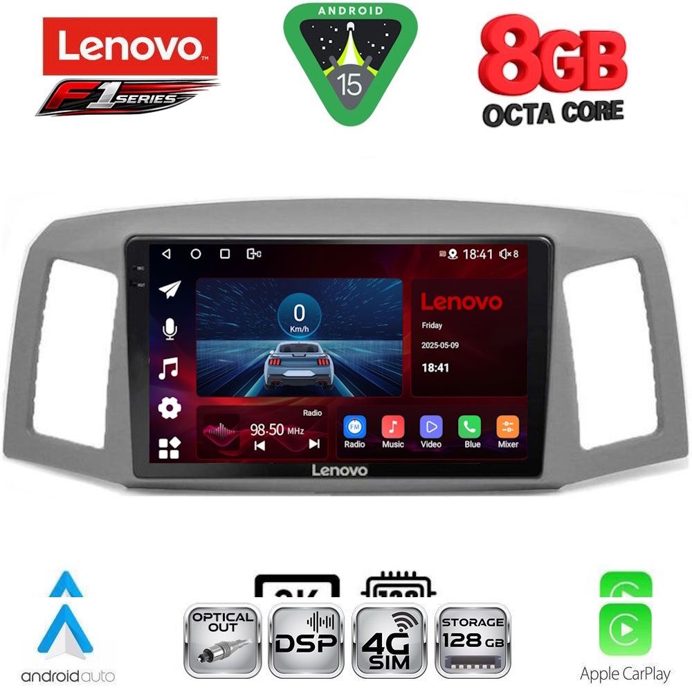 LENOVO SSR 10281_CPA (10inc) MULTIMEDIA TABLET for JEEP GRAND CHEROKEE mod. 2005-2007 LENOVO SSR 10281_CPA (10inc) MULTIMEDIA TABLET for JEEP GRAND CHEROKEE mod. 2005-2007