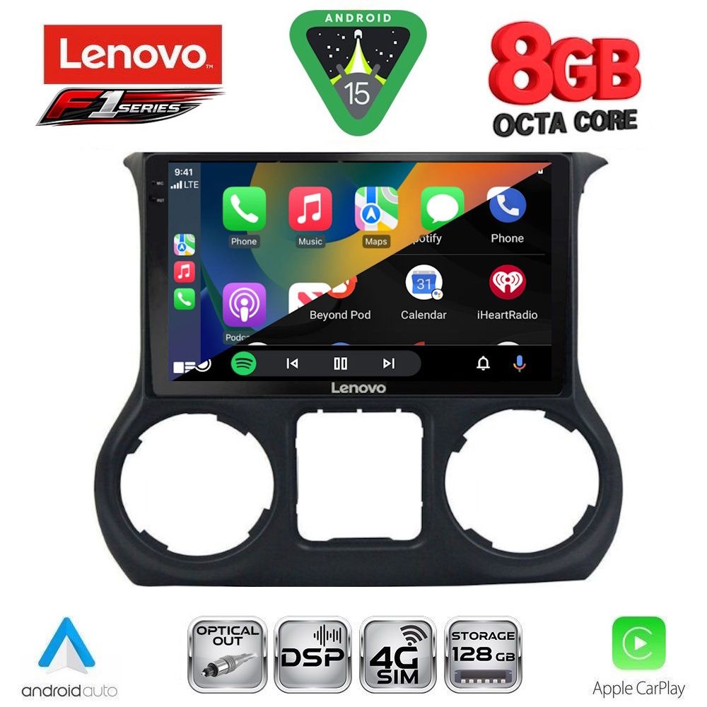 LENOVO SSR 10295_CPA (10inc) MULTIMEDIA TABLET for JEEP WRANGLER mod. 2011-2014 LENOVO SSR 10295_CPA (10inc) MULTIMEDIA TABLET for JEEP WRANGLER mod. 2011-2014