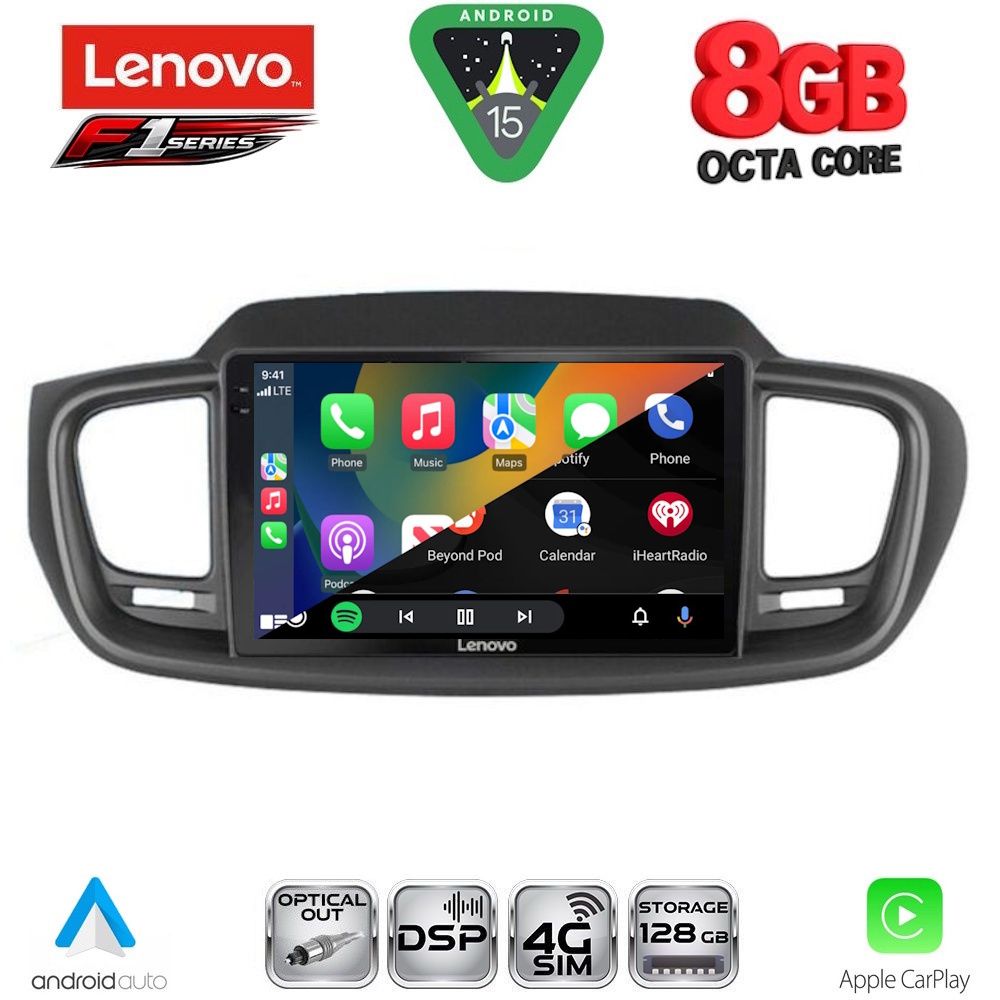 LENOVO SSR 10319_CPA (10inc) MULTIMEDIA TABLET for KIA SORENTO mod. 2014-2020 LENOVO SSR 10319_CPA (10inc) MULTIMEDIA TABLET for KIA SORENTO mod. 2014-2020