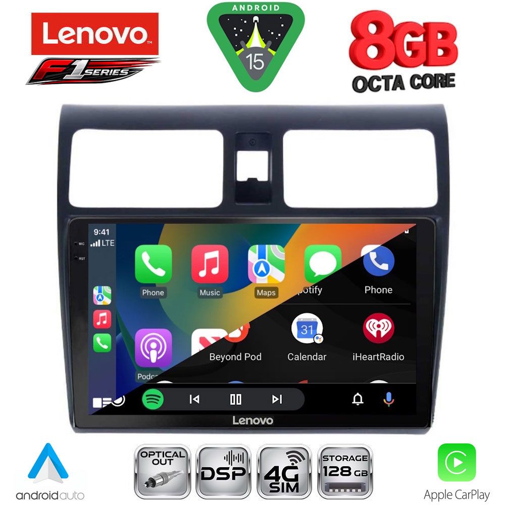 LENOVO SSR 10684_CPA (10inc) MULTIMEDIA TABLET for SUZUKI SWIFT mod. 2005-2011 LENOVO SSR 10684_CPA (10inc) MULTIMEDIA TABLET for SUZUKI SWIFT mod. 2005-2011