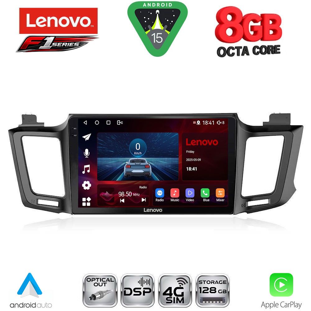 LENOVO SSR 10733_CPA (10inc) MULTIMEDIA TABLET for TOYOTA RAV 4 mod. 2013-2019 LENOVO SSR 10733_CPA (10inc) MULTIMEDIA TABLET for TOYOTA RAV 4 mod. 2013-2019