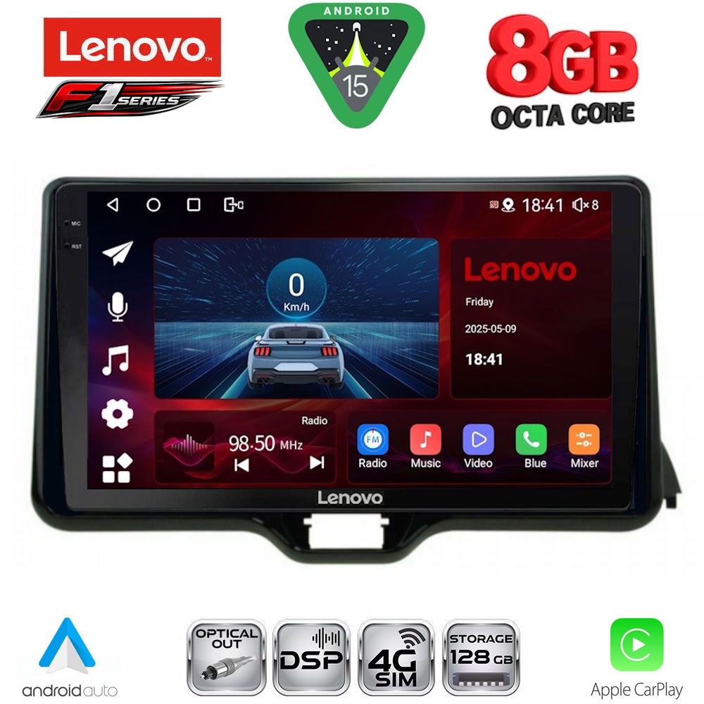 LENOVO SSR 10738_CPA (10inc) MULTIMEDIA TABLET for TOYOTA YARIS mod. 2020-2026 - MAZDA 2 mod. 2023-2026 LENOVO SSR 10738_CPA (10inc) MULTIMEDIA TABLET for TOYOTA YARIS mod. 2020-2026 - MAZDA 2 mod. 2023-2026