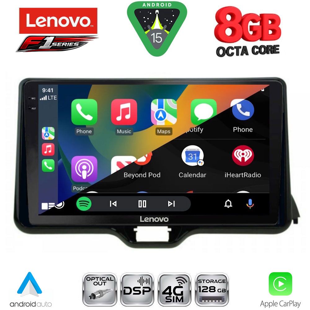 LENOVO SSR 10738_CPA (10inc) MULTIMEDIA TABLET for TOYOTA YARIS mod. 2020-2026 - MAZDA 2 mod. 2023-2026 LENOVO SSR 10738_CPA (10inc) MULTIMEDIA TABLET for TOYOTA YARIS mod. 2020-2026 - MAZDA 2 mod. 2023-2026