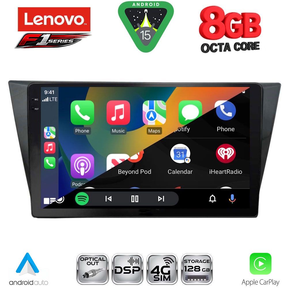 LENOVO SSR 10761_CPA (10inc) MULTIMEDIA TABLET for VW TIGUAN mod. 2016-2024 LENOVO SSR 10761_CPA (10inc) MULTIMEDIA TABLET for VW TIGUAN mod. 2016-2024
