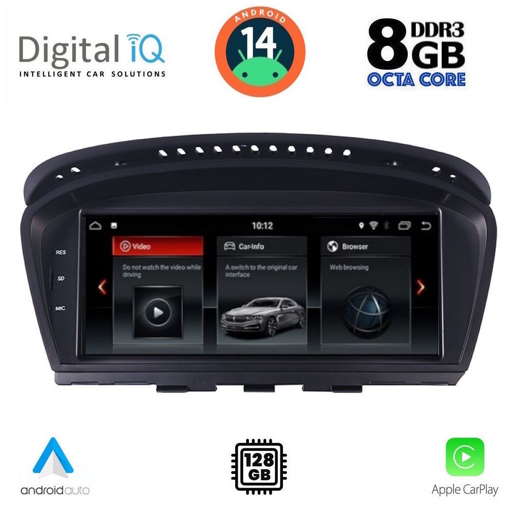 DIGITAL IQ TOP 10959_CPA (8.8inc) (CIC) MULTIMEDIA SYSTEM for BMW S.5 (E60) mod. 2008-2011 DIGITAL IQ TOP 10959_CPA (8.8inc) (CIC) MULTIMEDIA SYSTEM for BMW S.5 (E60) mod. 2008-2011