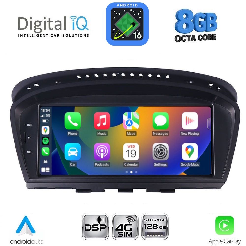 DIGITAL IQ TPK 16959_CPA (8.8'') (CIC) MULTIMEDIA SYSTEM for BMW S.5 (E60) mod. 2008-2011 DIGITAL IQ TPK 16959_CPA (8.8'') (CIC) MULTIMEDIA SYSTEM for BMW S.5 (E60) mod. 2008-2011