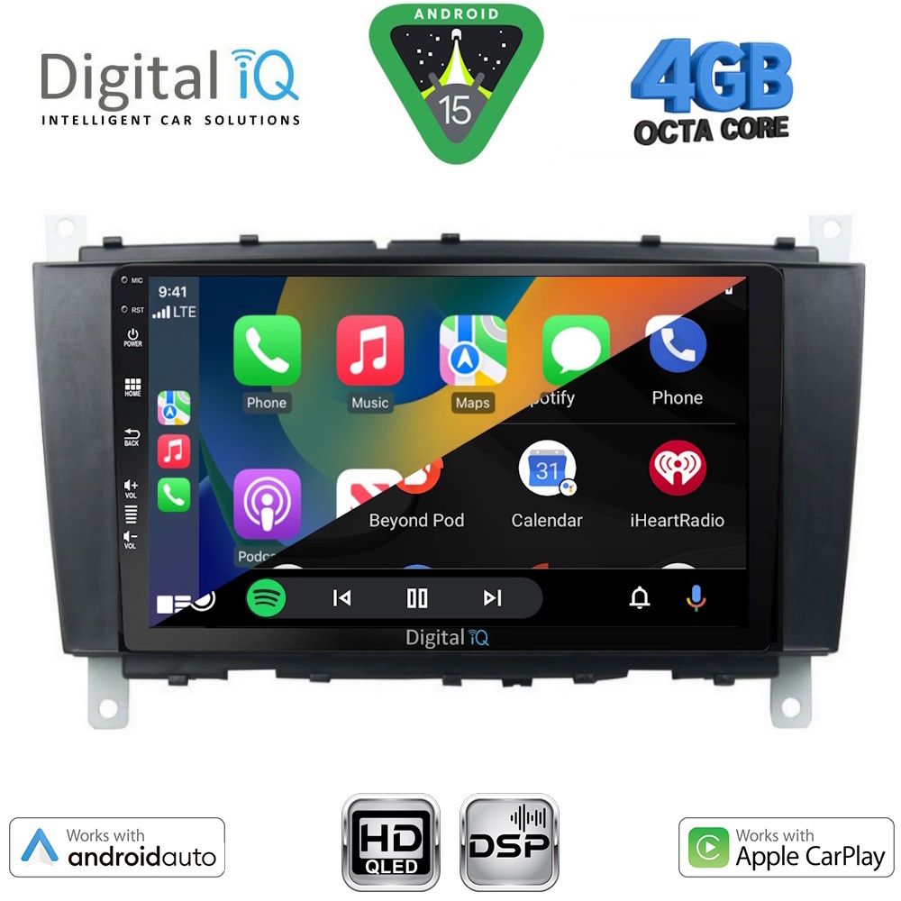 DIGITAL IQ BXF 6403_CPAA (8inc) MULTIMEDIA TABLET for MERCEDES C – CLK (W203-209) mod. 2004-2008 DIGITAL IQ BXF 6403_CPAA (8inc) MULTIMEDIA TABLET for MERCEDES C – CLK (W203-209) mod. 2004-2008