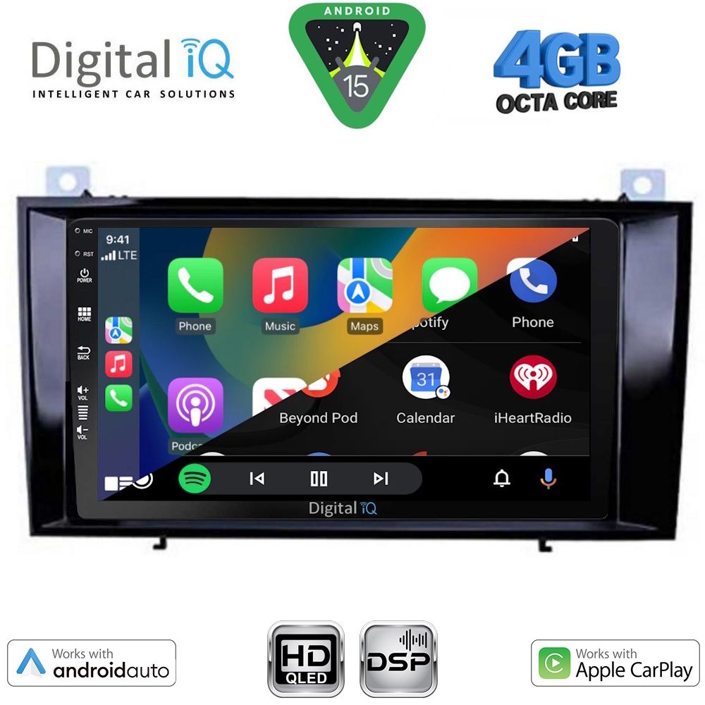 DIGITAL IQ BXF 6428_CPAA (8inc) MULTIMEDIA TABLET for MERCEDES SLK R171 mod. 2004-2010 DIGITAL IQ BXF 6428_CPAA (8inc) MULTIMEDIA TABLET for MERCEDES SLK R171 mod. 2004-2010