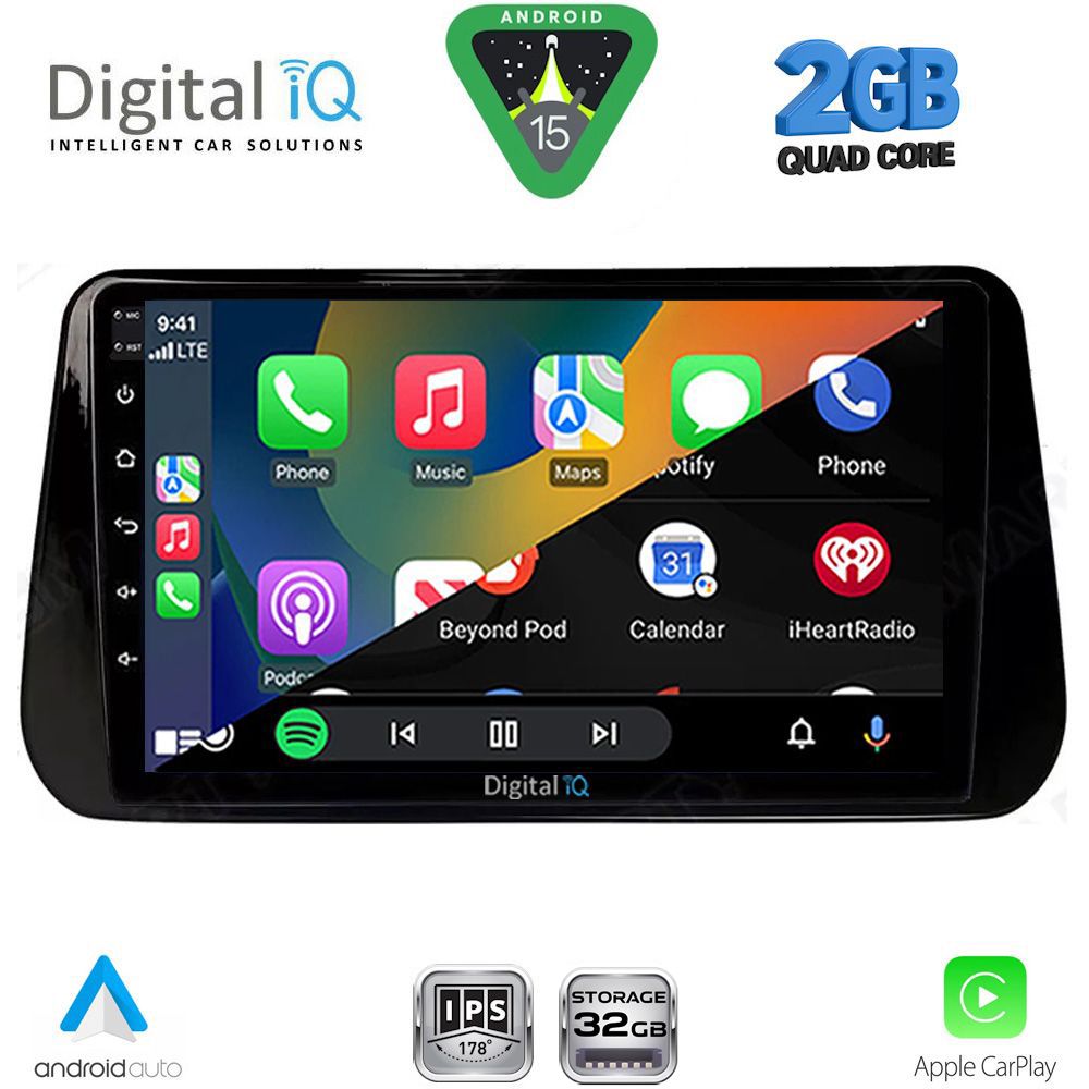 DIGITAL IQ RSD 1238B_CPA (10inc) MULTIMEDIA TABLET for HYUNDAI IX45 - SANTA FE mod. 2021-2023 DIGITAL IQ RSD 1238B_CPA (10inc) MULTIMEDIA TABLET for HYUNDAI IX45 - SANTA FE mod. 2021-2023