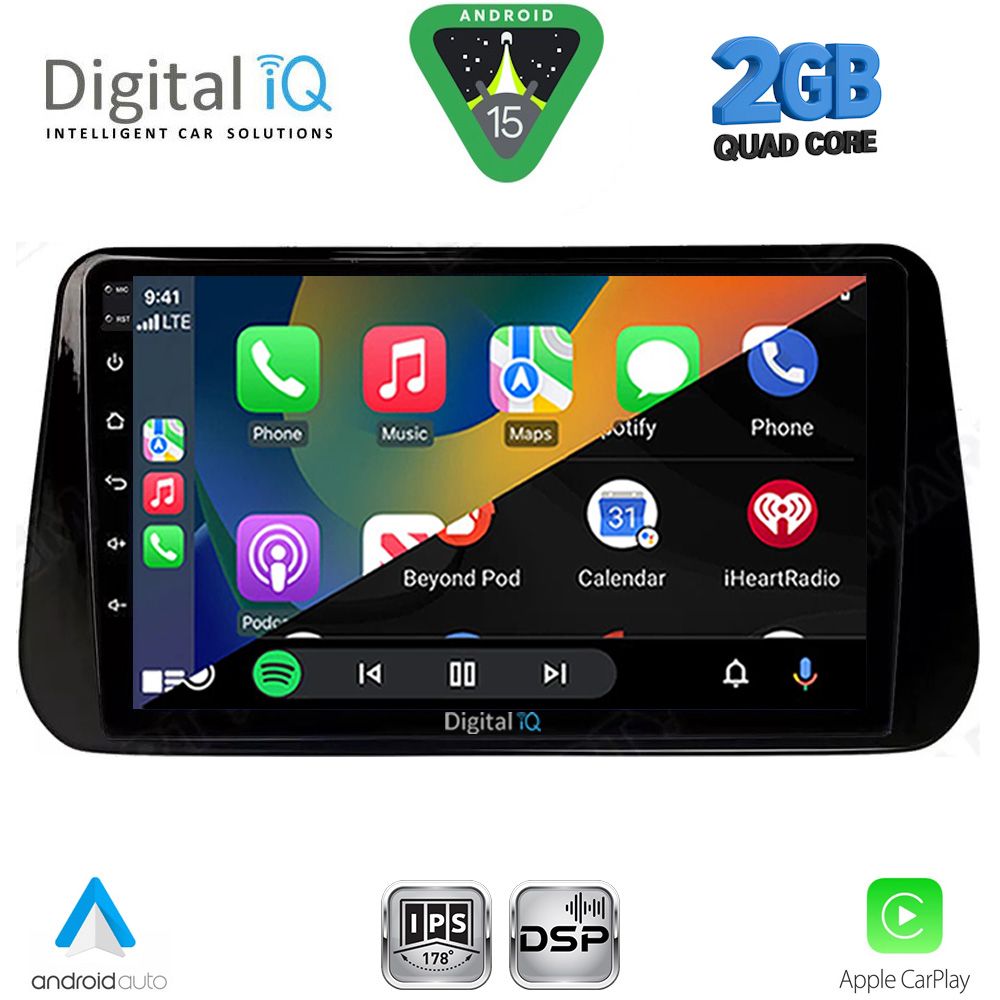 DIGITAL IQ RSF 4238B_CPA (10inc) MULTIMEDIA TABLET for HYUNDAI IX45 - SANTA FE mod. 2021-2023 DIGITAL IQ RSF 4238B_CPA (10inc) MULTIMEDIA TABLET for HYUNDAI IX45 - SANTA FE mod. 2021-2023