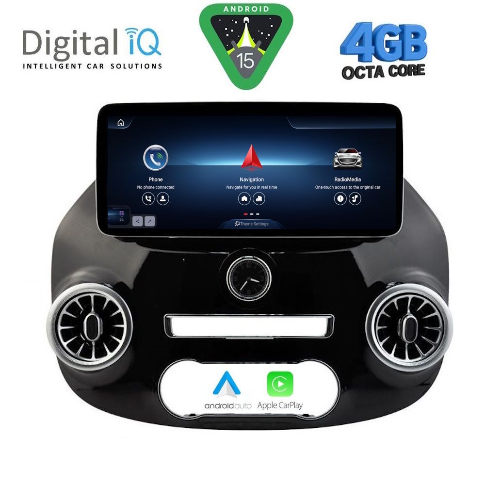 DIGITAL IQ TOP 15994_CPA (12.3inc) MULTIMEDIA SYSTEM for MERCEDES VITO - VIANO mod. 2015-2024 DIGITAL IQ TOP 15994_CPA (12.3inc) MULTIMEDIA SYSTEM for MERCEDES VITO - VIANO mod. 2015-2024