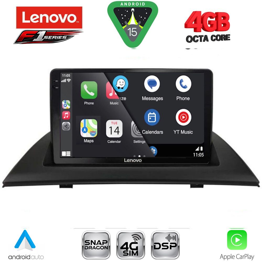 LENOVO SSQ 9058_CPA (9inc) MULTIMEDIA TABLET for BMW X3 (E83) mod. 2003-2010 LENOVO SSQ 9058_CPA (9inc) MULTIMEDIA TABLET for BMW X3 (E83) mod. 2003-2010