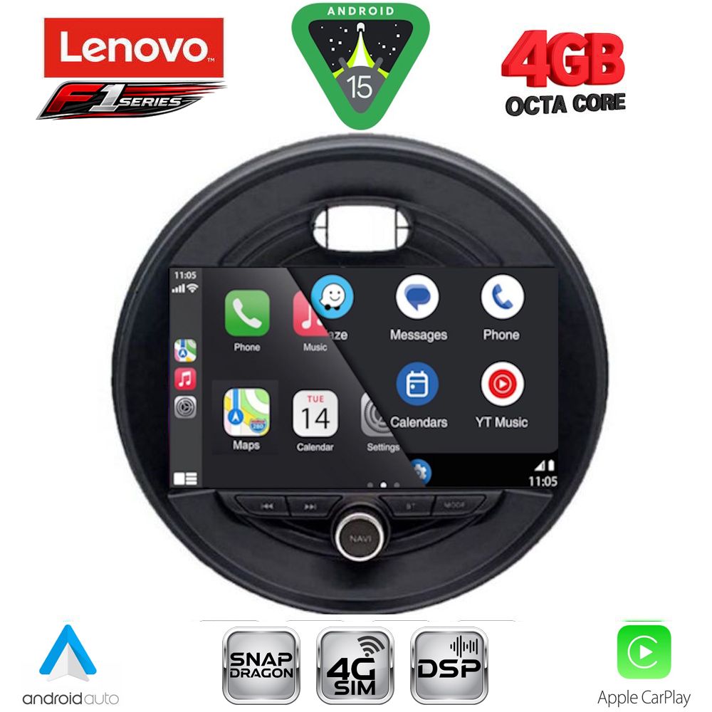 LENOVO SSQ 9066_CPA (9inc) MULTIMEDIA TABLET for MINI COOPER (F55-56-F57) mod. 2015-2024 - CLUBMAN (F54) mod. 2015-2024 - ROADSTER (F59) mod. 2014-2024 - COUNTRYMAN (F60) mod. 2016-2024 LENOVO SSQ 9066_CPA (9inc) MULTIMEDIA TABLET for MINI COOPER (F55-56-F57) mod. 2015-2024 - CLUBMAN (F54) mod. 2015-2024 - ROADSTER (F59) mod. 2014-2024 - COUNTRYMAN (F60) mod. 2016-2024