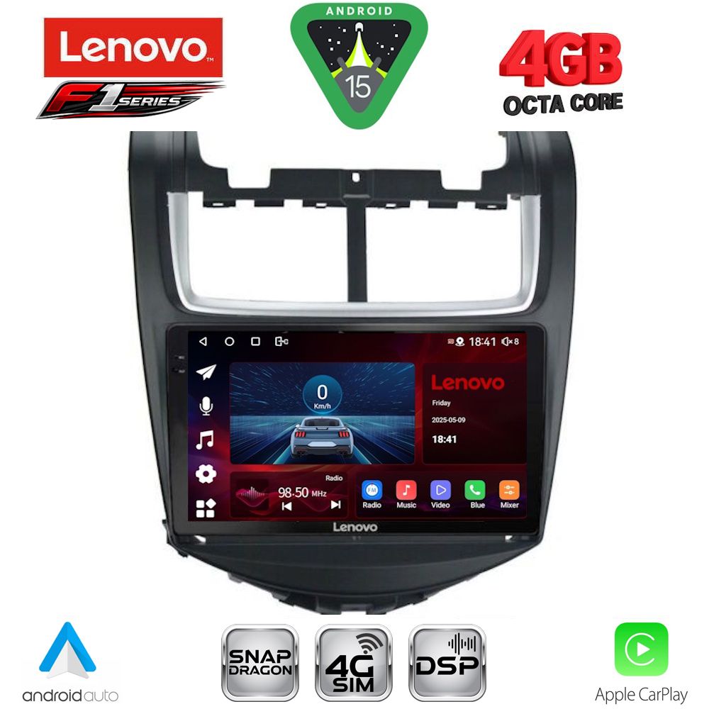 LENOVO SSQ 9075_CPA (9inc) MULTIMEDIA TABLET for CHEVROLET AVEO mod. 2014-2017 LENOVO SSQ 9075_CPA (9inc) MULTIMEDIA TABLET for CHEVROLET AVEO mod. 2014-2017