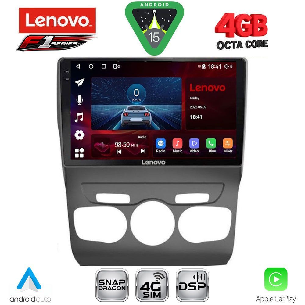 LENOVO SSQ 9085_CPA (10inc) MULTIMEDIA TABLET for CITROEN C4 -DS4 mod. 2011-2018 LENOVO SSQ 9085_CPA (10inc) MULTIMEDIA TABLET for CITROEN C4 -DS4 mod. 2011-2018