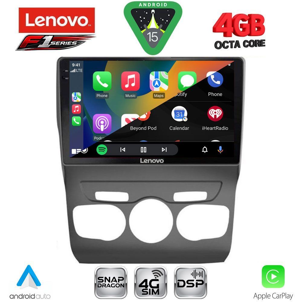 LENOVO SSQ 9085_CPA (10inc) MULTIMEDIA TABLET for CITROEN C4 -DS4 mod. 2011-2018 LENOVO SSQ 9085_CPA (10inc) MULTIMEDIA TABLET for CITROEN C4 -DS4 mod. 2011-2018