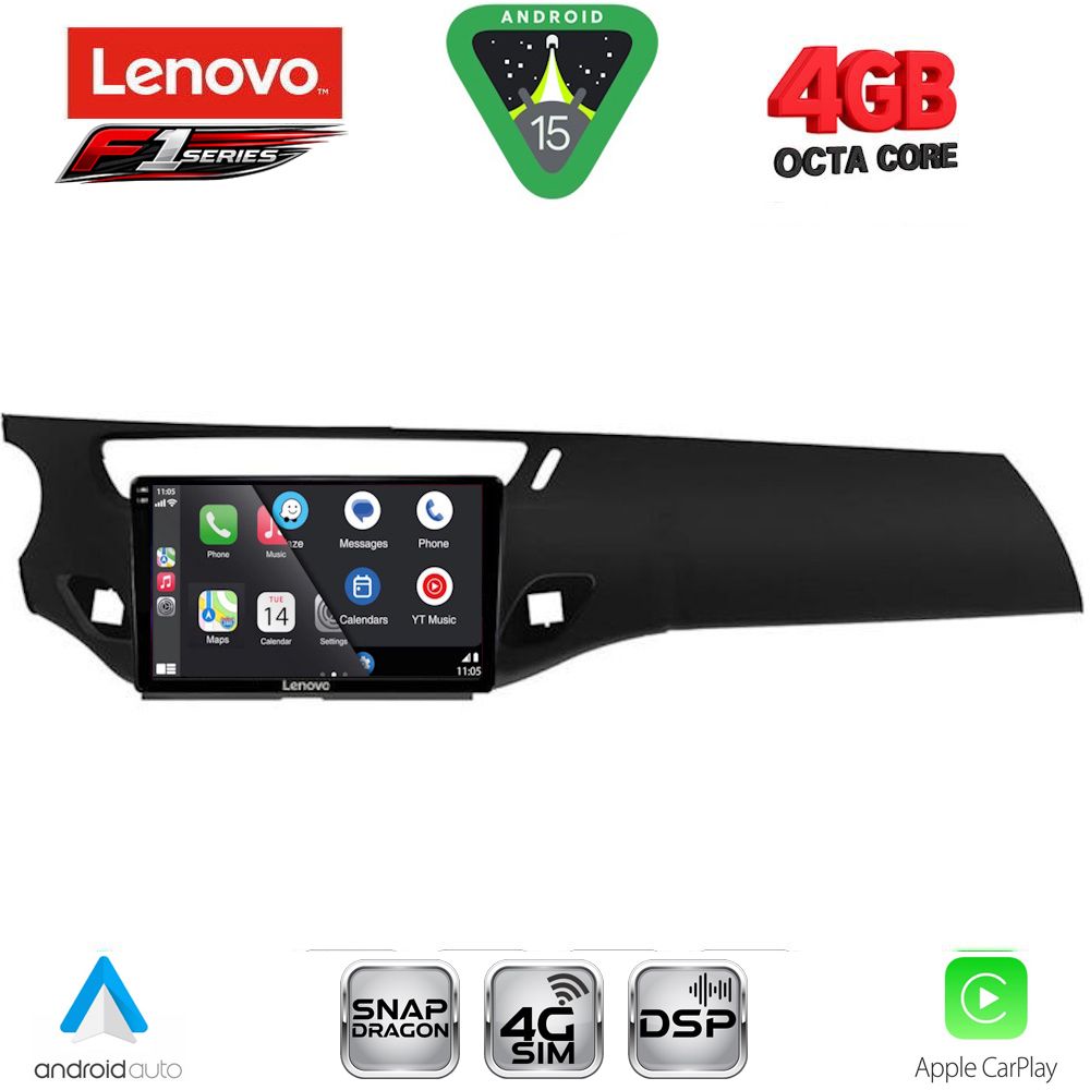 LENOVO SSQ 9092BL_CPA (9inc) MULTIMEDIA TABLET for CITROEN C3 - DS3 mod. 2009-2016 (BLACK) LENOVO SSQ 9092BL_CPA (9inc) MULTIMEDIA TABLET for CITROEN C3 - DS3 mod. 2009-2016 (BLACK)