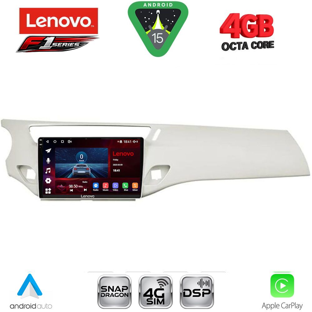 LENOVO SSQ 9092WH_CPA (9inc) MULTIMEDIA TABLET for CITROEN C3 - DS3 mod. 2009-2016 (WHITE) LENOVO SSQ 9092WH_CPA (9inc) MULTIMEDIA TABLET for CITROEN C3 - DS3 mod. 2009-2016 (WHITE)