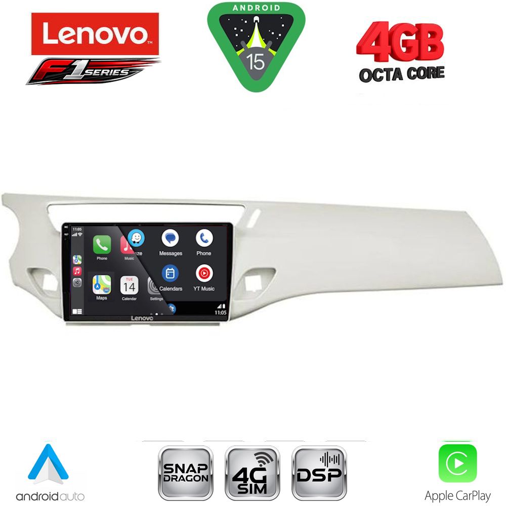 LENOVO SSQ 9092WH_CPA (9inc) MULTIMEDIA TABLET for CITROEN C3 - DS3 mod. 2009-2016 (WHITE) LENOVO SSQ 9092WH_CPA (9inc) MULTIMEDIA TABLET for CITROEN C3 - DS3 mod. 2009-2016 (WHITE)