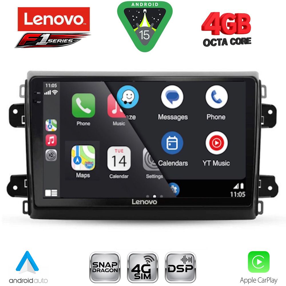 LENOVO SSQ 9143_CPA (9inc) MULTIMEDIA TABLET for FIAT DUCATO mod. 2021-2026 LENOVO SSQ 9143_CPA (9inc) MULTIMEDIA TABLET for FIAT DUCATO mod. 2021-2026