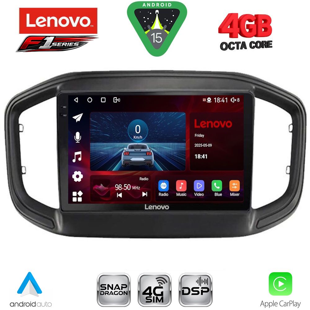 LENOVO SSQ 9147_CPA (9inc) MULTIMEDIA TABLET for FIAT STRADA mod. 2020-2026 LENOVO SSQ 9147_CPA (9inc) MULTIMEDIA TABLET for FIAT STRADA mod. 2020-2026