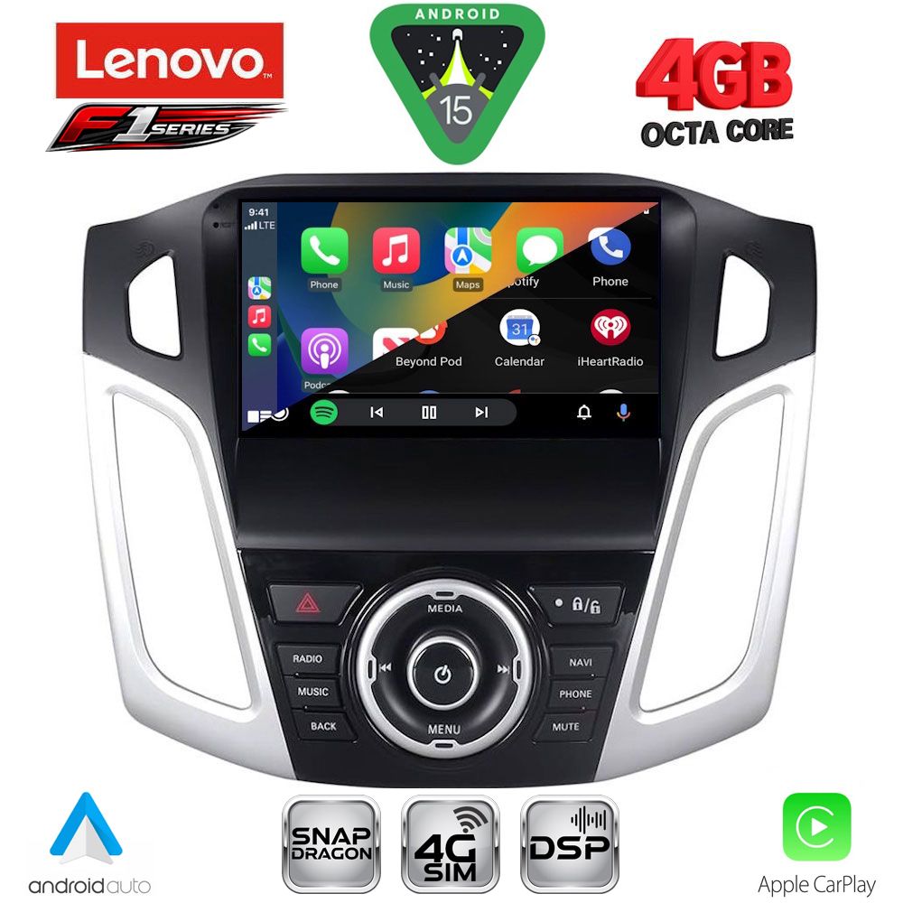 LENOVO SSQ 9157_CPA (9inc) MULTIMEDIA TABLET for FORD FOCUS mod. 2011-2018 LENOVO SSQ 9157_CPA (9inc) MULTIMEDIA TABLET for FORD FOCUS mod. 2011-2018