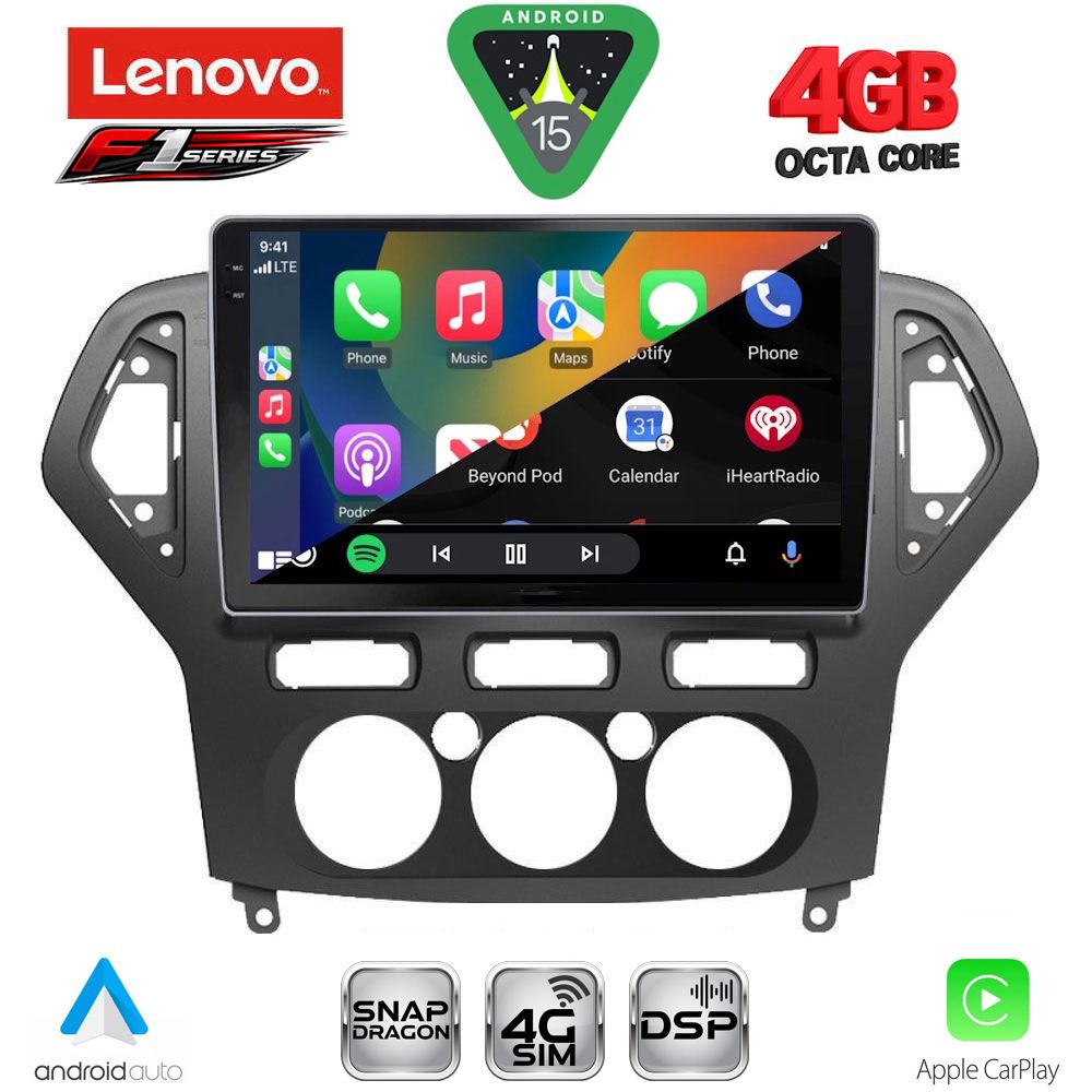 LENOVO SSQ 9162_CPA A/C (10inc) MULTIMEDIA TABLET for FORD MONDEO mod. 2007-2011 LENOVO SSQ 9162_CPA A/C (10inc) MULTIMEDIA TABLET for FORD MONDEO mod. 2007-2011
