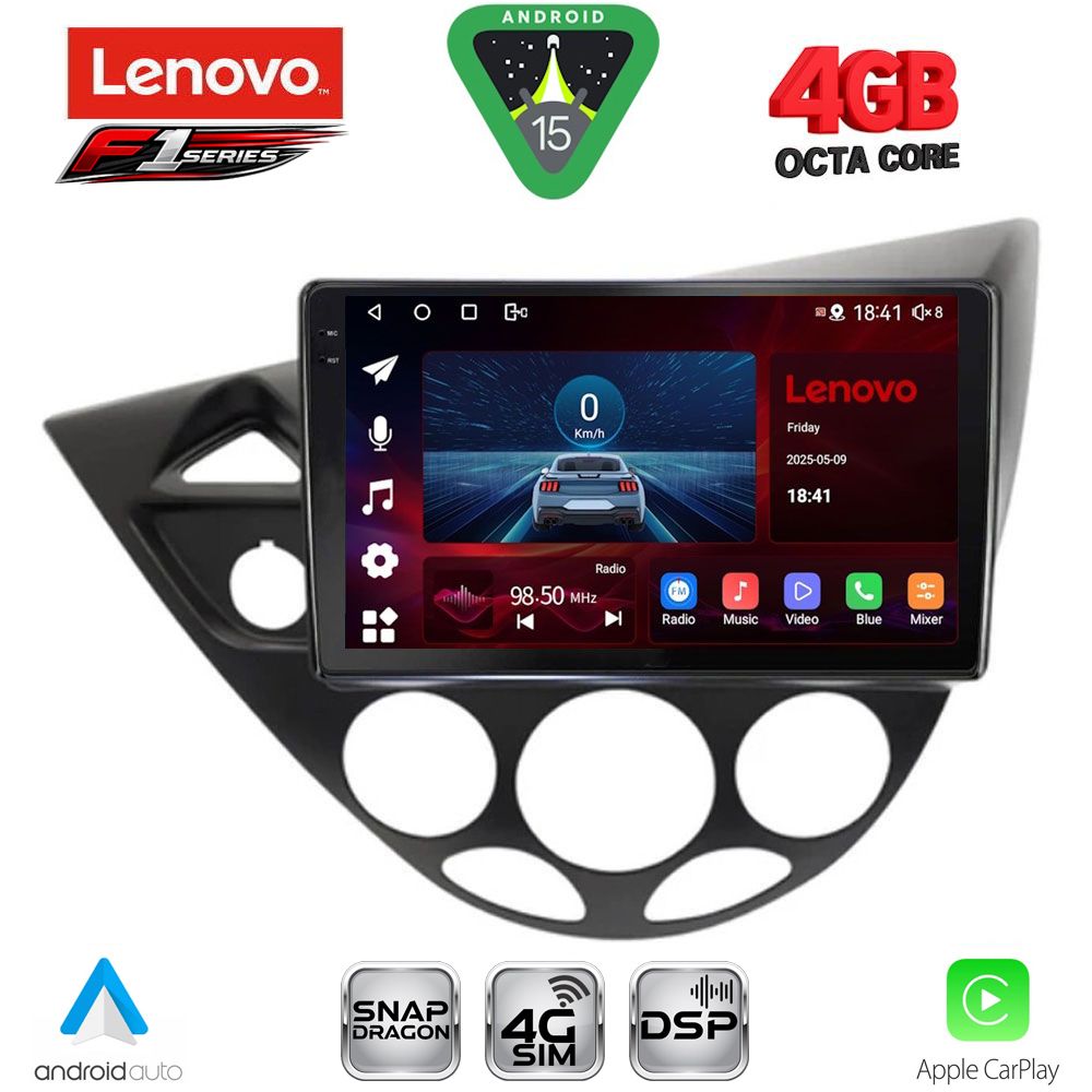 LENOVO SSQ 9169_CPA (9inc) MULTIMEDIA TABLET for FORD FOCUS mod. 1998-2004 LENOVO SSQ 9169_CPA (9inc) MULTIMEDIA TABLET for FORD FOCUS mod. 1998-2004