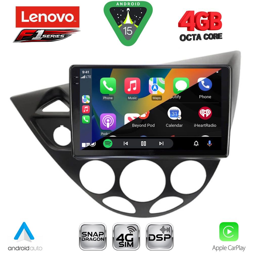 LENOVO SSQ 9169_CPA (9inc) MULTIMEDIA TABLET for FORD FOCUS mod. 1998-2004 LENOVO SSQ 9169_CPA (9inc) MULTIMEDIA TABLET for FORD FOCUS mod. 1998-2004