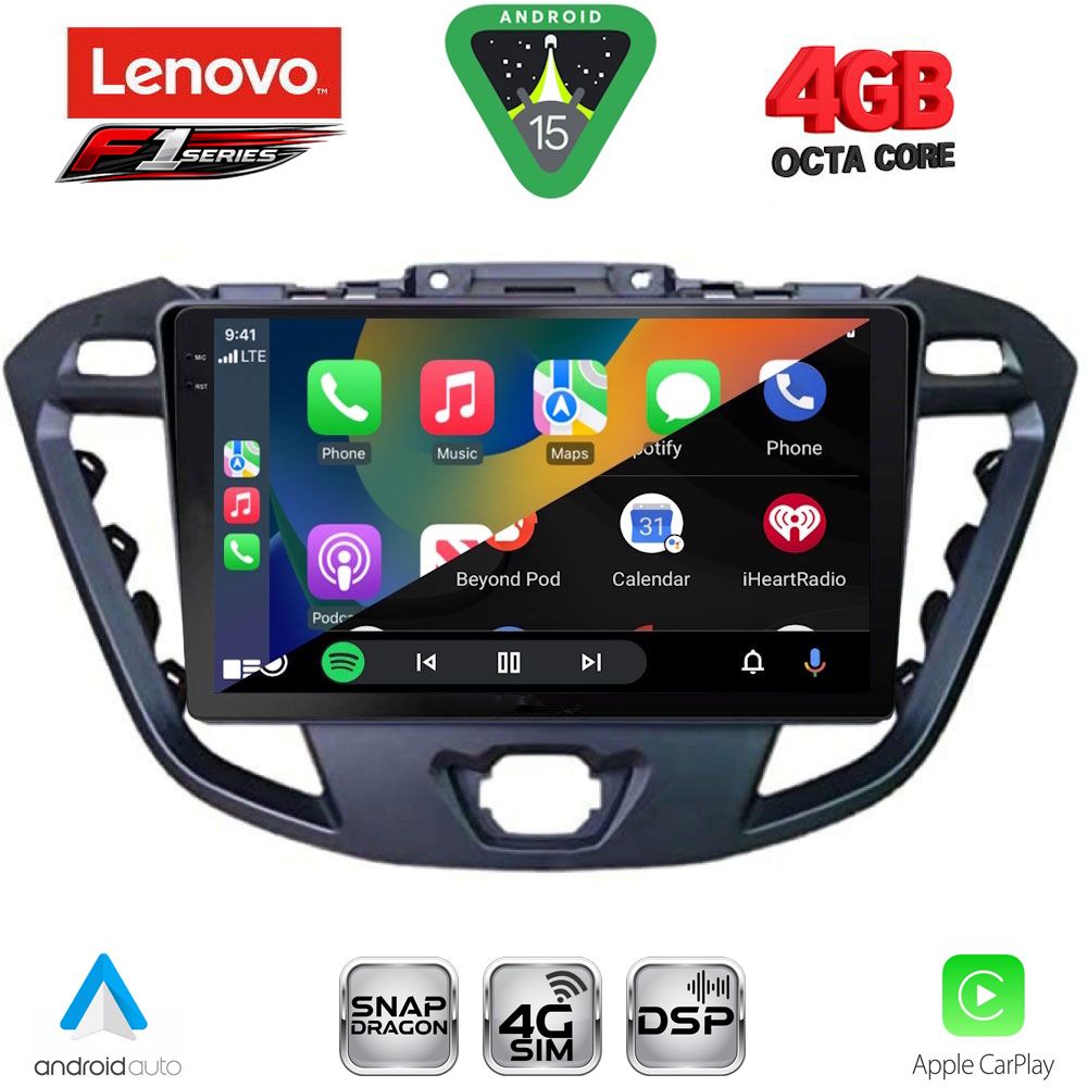 LENOVO SSQ 9177_CPA (9inc) MULTIMEDIA TABLET for FORD TRANSIT CUSTOM | TOURNEO CUSTOM mod. 2013-2019 LENOVO SSQ 9177_CPA (9inc) MULTIMEDIA TABLET for FORD TRANSIT CUSTOM | TOURNEO CUSTOM mod. 2013-2019