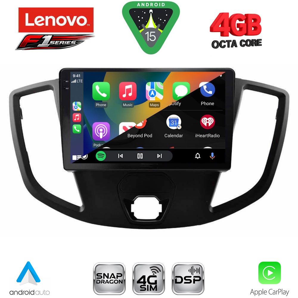 LENOVO SSQ 9179_CPA (9inc) MULTIMEDIA TABLET for FORD TRANSIT mod. 2014-2020 LENOVO SSQ 9179_CPA (9inc) MULTIMEDIA TABLET for FORD TRANSIT mod. 2014-2020