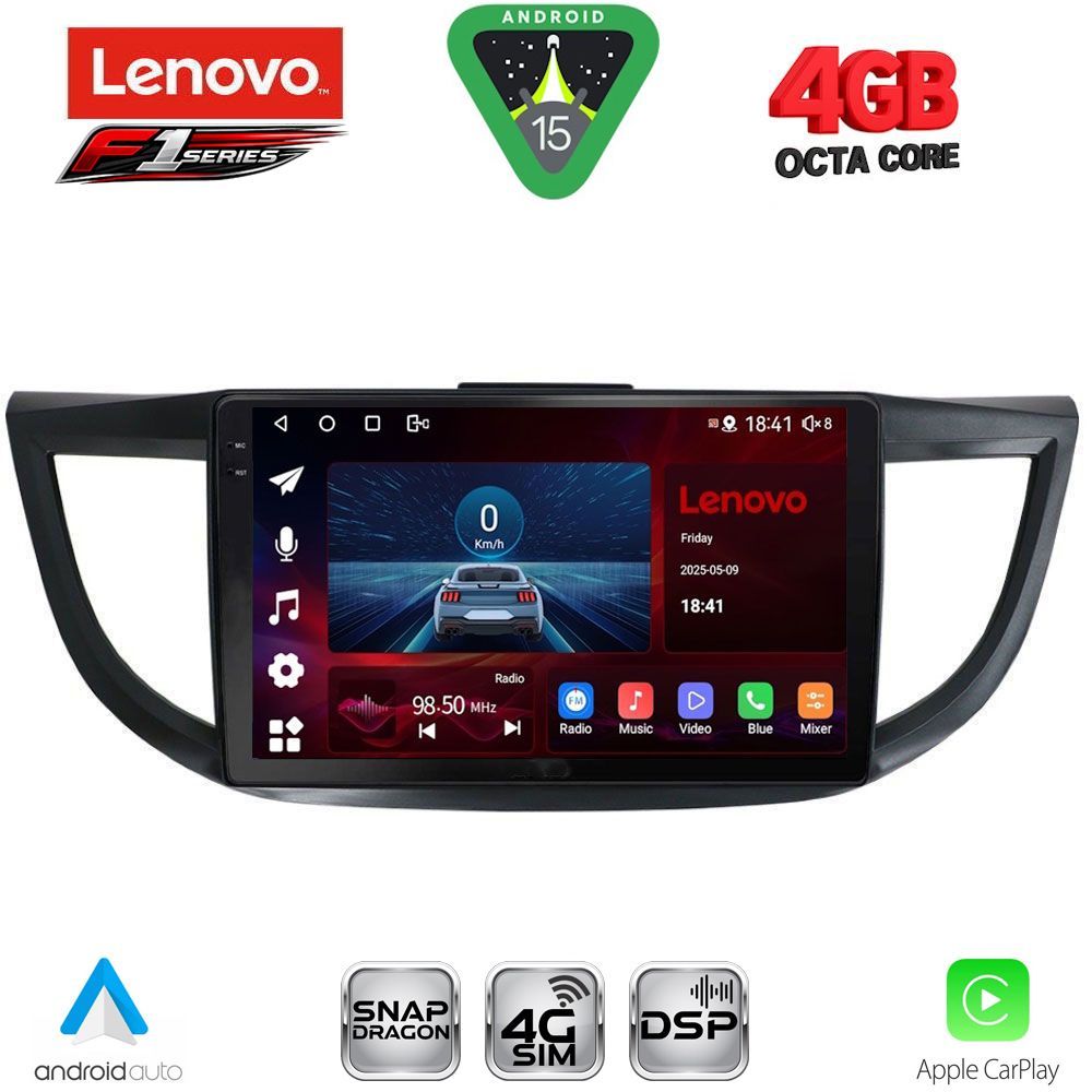 LENOVO SSQ 9198_CPA (10inc) MULTIMEDIA TABLET for HONDA CRV mod. 2013-2017 LENOVO SSQ 9198_CPA (10inc) MULTIMEDIA TABLET for HONDA CRV mod. 2013-2017