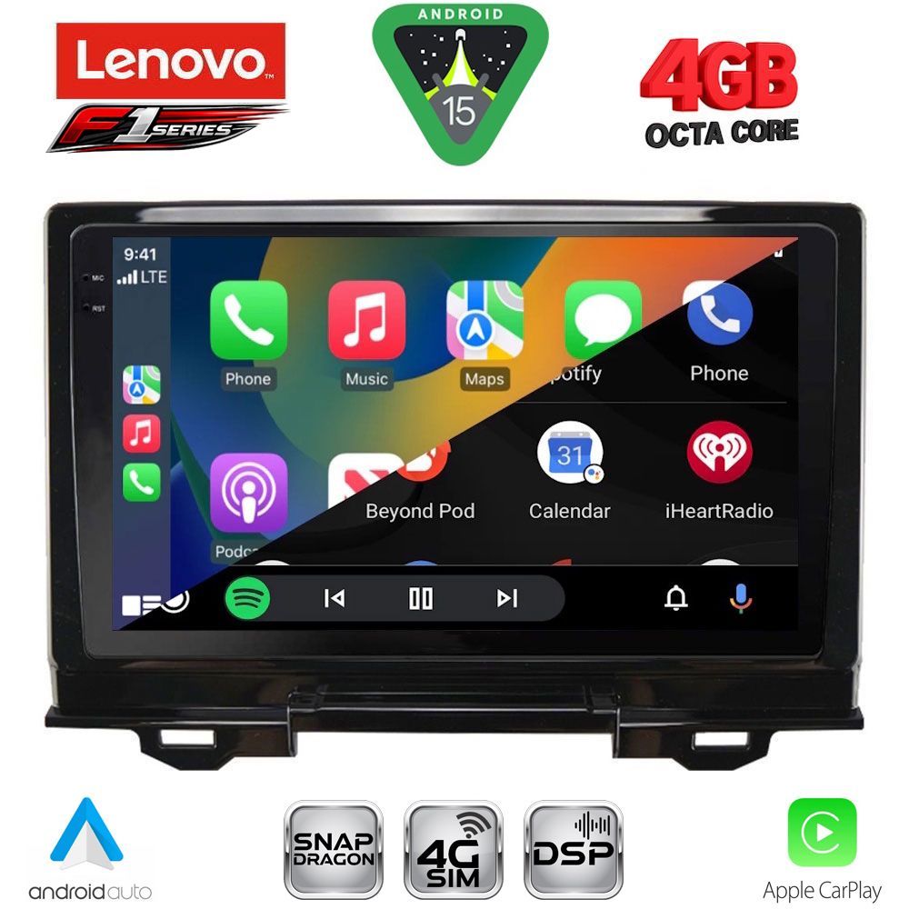 LENOVO SSQ 9202_CPA (9inc) MULTIMEDIA TABLET for HONDA HRV mod. 2021-2026 LENOVO SSQ 9202_CPA (9inc) MULTIMEDIA TABLET for HONDA HRV mod. 2021-2026