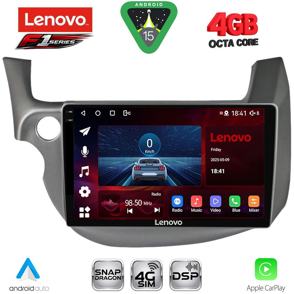 LENOVO SSQ 9211_CPA (10inc) MULTIMEDIA TABLET for HONDA JAZZ mod. 2008-2012 LENOVO SSQ 9211_CPA (10inc) MULTIMEDIA TABLET for HONDA JAZZ mod. 2008-2012