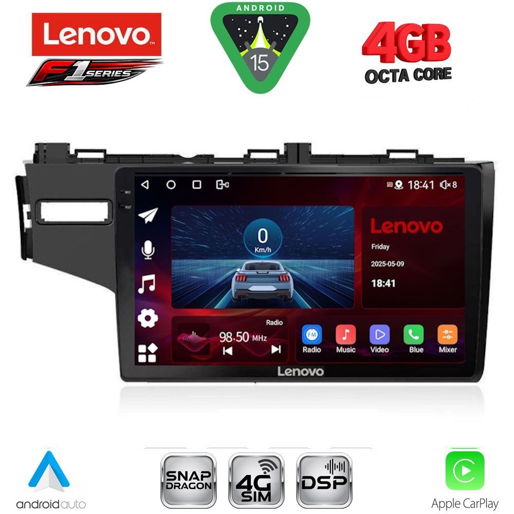 LENOVO SSQ 9212_CPA (10inc) MULTIMEDIA TABLET for HONDA JAZZ mod. 2013-2019 LENOVO SSQ 9212_CPA (10inc) MULTIMEDIA TABLET for HONDA JAZZ mod. 2013-2019