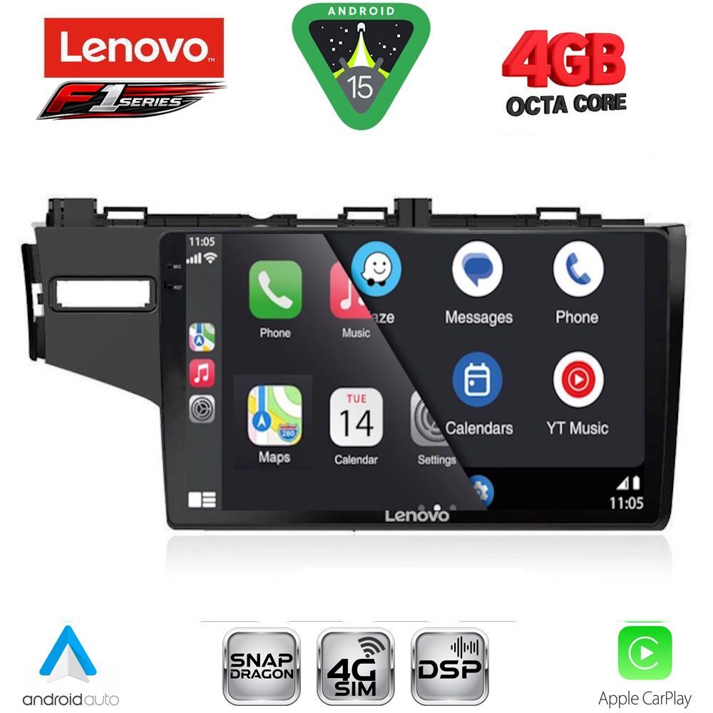 LENOVO SSQ 9212_CPA (10inc) MULTIMEDIA TABLET for HONDA JAZZ mod. 2013-2019 LENOVO SSQ 9212_CPA (10inc) MULTIMEDIA TABLET for HONDA JAZZ mod. 2013-2019