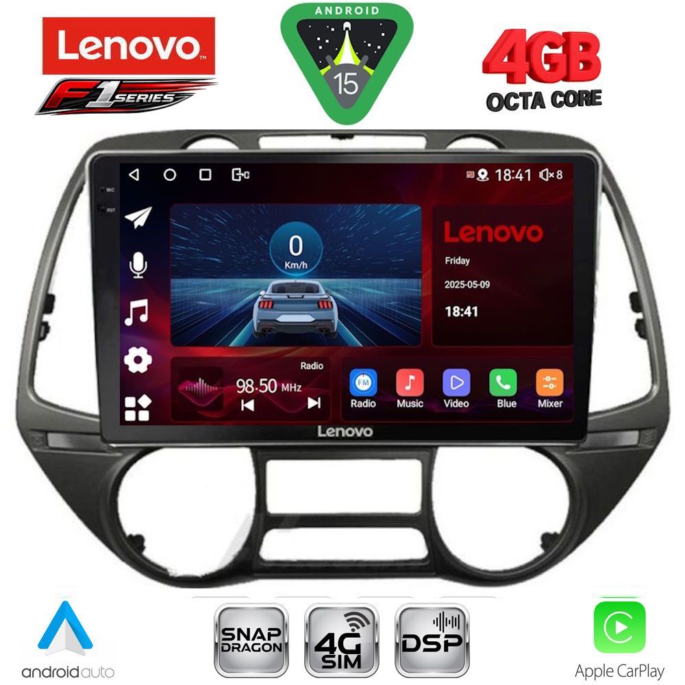 LENOVO SSQ 9226_CPA (9inc) MULTIMEDIA TABLET for HYUNDAI i20 mod. 2008-2014 LENOVO SSQ 9226_CPA (9inc) MULTIMEDIA TABLET for HYUNDAI i20 mod. 2008-2014
