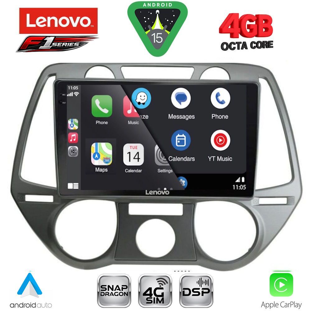 LENOVO SSQ 9228_CPA A/C (9inc) MULTIMEDIA TABLET for HYUNDAI i20 mod. 2008-2012 LENOVO SSQ 9228_CPA A/C (9inc) MULTIMEDIA TABLET for HYUNDAI i20 mod. 2008-2012
