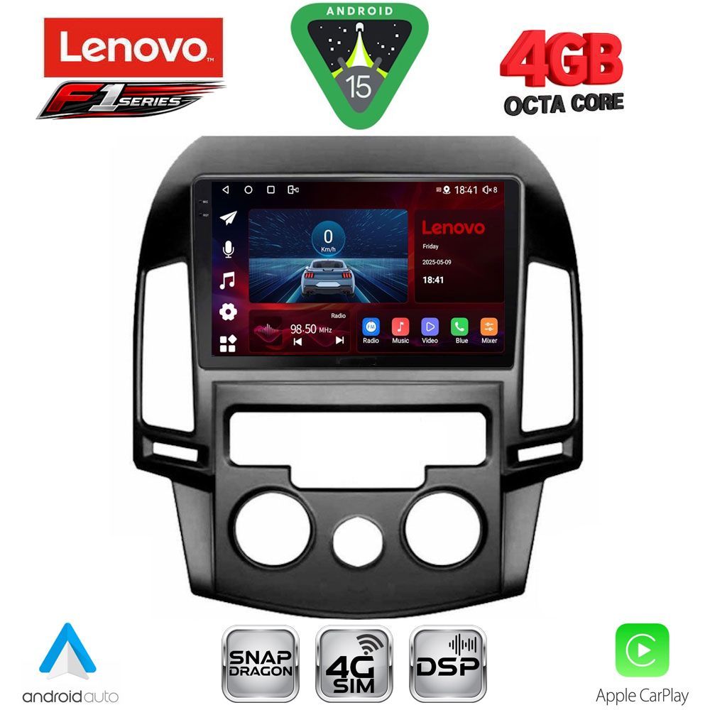 LENOVO SSQ 9231_CPA A/C (9inc) MULTIMEDIA TABLET for HYUNDAI i30 mod. 2007-2012 LENOVO SSQ 9231_CPA A/C (9inc) MULTIMEDIA TABLET for HYUNDAI i30 mod. 2007-2012