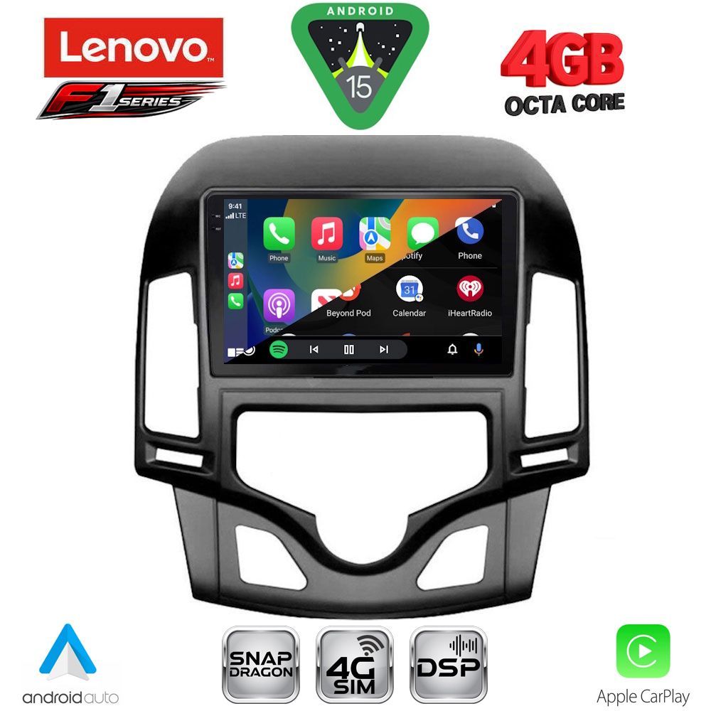 LENOVO SSQ 9231_CPA CLIMA (9inc) MULTIMEDIA TABLET for HYUNDAI i30 mod. 2007-2012 LENOVO SSQ 9231_CPA CLIMA (9inc) MULTIMEDIA TABLET for HYUNDAI i30 mod. 2007-2012