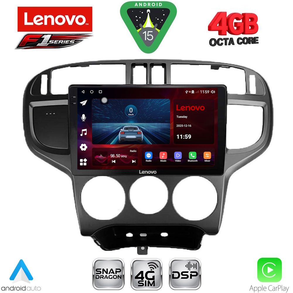 LENOVO SSQ 9240_CPA (9inc) MULTIMEDIA TABLET for HYUNDAI MATRIX mod. 2001-2010 LENOVO SSQ 9240_CPA (9inc) MULTIMEDIA TABLET for HYUNDAI MATRIX mod. 2001-2010