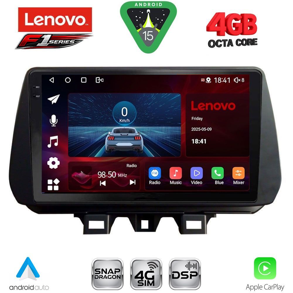 LENOVO SSQ 9244_CPA (9inc) MULTIMEDIA TABLET for HYUNDAI TUCSON mod. 2019-2023 LENOVO SSQ 9244_CPA (9inc) MULTIMEDIA TABLET for HYUNDAI TUCSON mod. 2019-2023