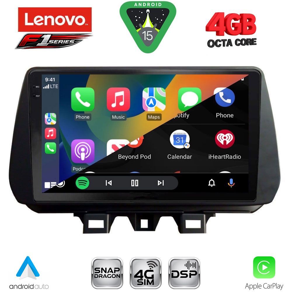 LENOVO SSQ 9244_CPA (9inc) MULTIMEDIA TABLET for HYUNDAI TUCSON mod. 2019-2023 LENOVO SSQ 9244_CPA (9inc) MULTIMEDIA TABLET for HYUNDAI TUCSON mod. 2019-2023