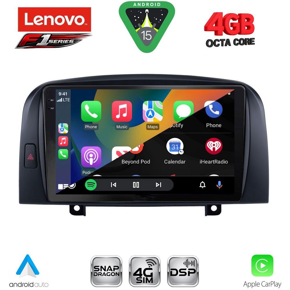 LENOVO SSQ 9248_CPA (9inc) MULTIMEDIA TABLET for HYUNDAI SONATA mod. 2006-2009 LENOVO SSQ 9248_CPA (9inc) MULTIMEDIA TABLET for HYUNDAI SONATA mod. 2006-2009